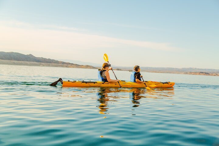 Avis Hellotickets Las Vegas : Kayak sur le lac Mead au coucher du soleil