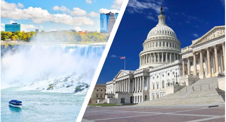 Offre New York : Excursion d'une journée aux chutes du Niagara + Excursion à Philadelphie et Washington : photo de l’offre Hellotickets